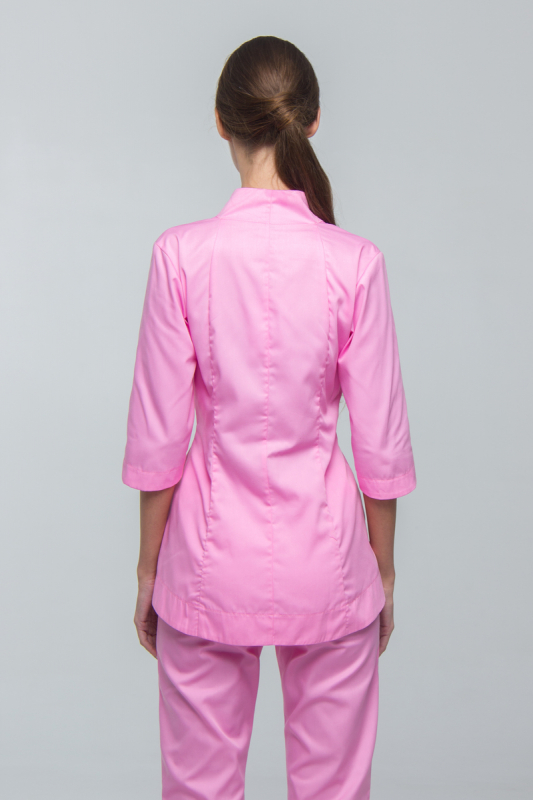 Медицинский топ 135 Светло розовый Медицинский топ 135 Светло розовый - фото 3