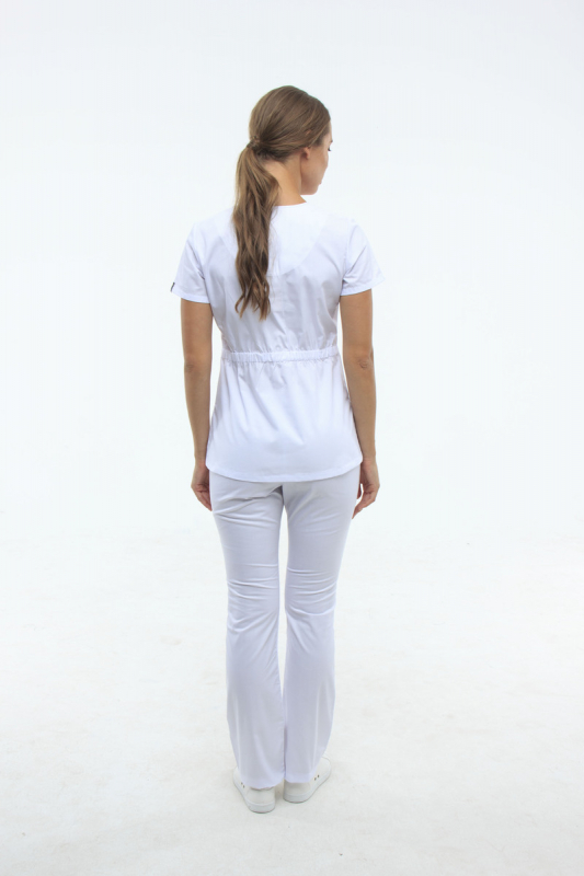 Медичний костюм 1181 Білий - фото 3
