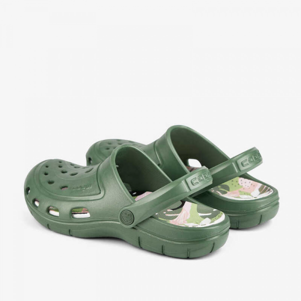 Медицинская обувь COQUI 6352 Зеленый/Тропик (Moss green/modern tropical) - фото 2
