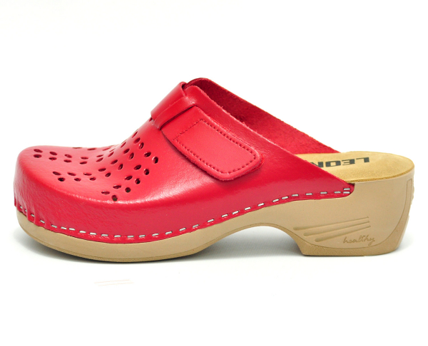 Медицинская обувь Leon PU161 Красный Медицинская обувь Leon PU161 Красный - фото 2