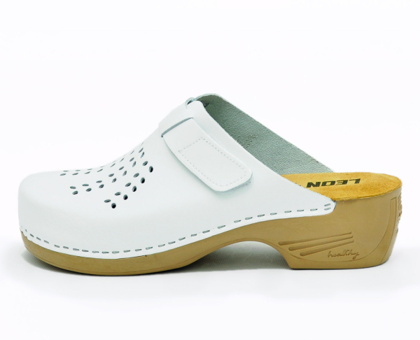 Медичне взуття Leon PU161 Білий - фото