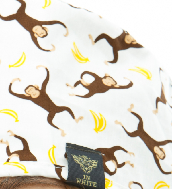 Медична шапочка 4000 Принт "Танець мавп" - фото 3