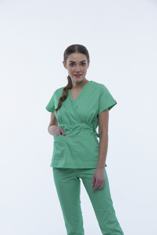 Медичний топ 19 Салатовий - фото 2