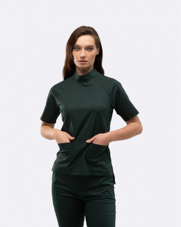 Медицинский костюм 40388 Темно-зеленый Медицинский костюм 40388 Темно-зеленый - фото 4