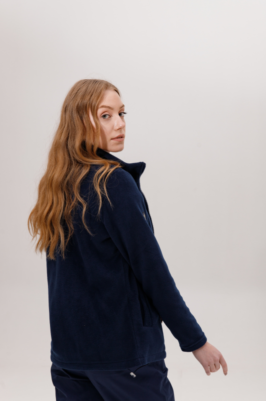 Медична флісова кофта 6700 Наві - фото 4