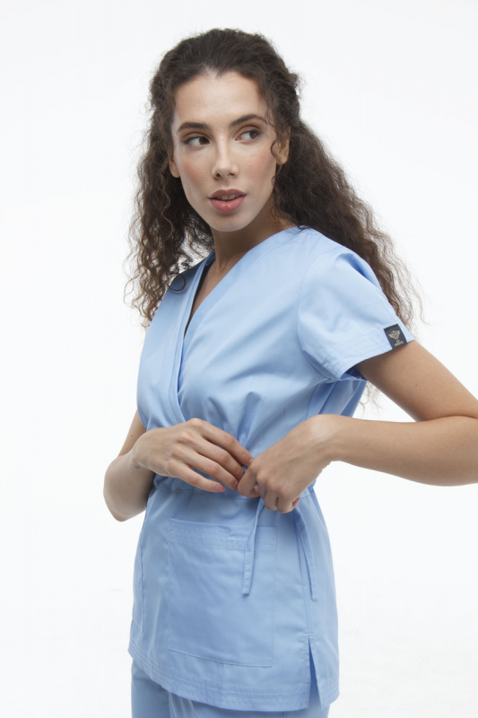 Медицинский топ 19 Небо Медицинский топ 19 Небо - фото 3