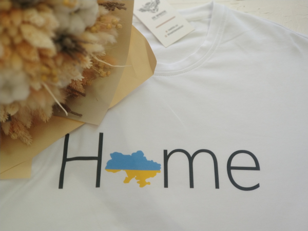 Медична футболка 6600 Білий - Home Ukraine - фото 2