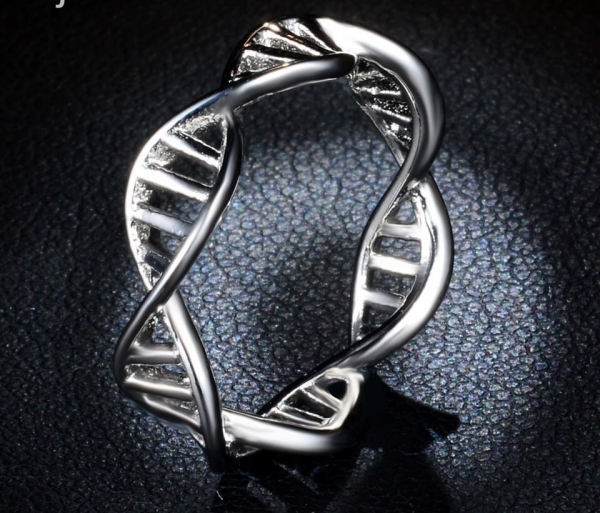 Каблучка "ДНК" - фото