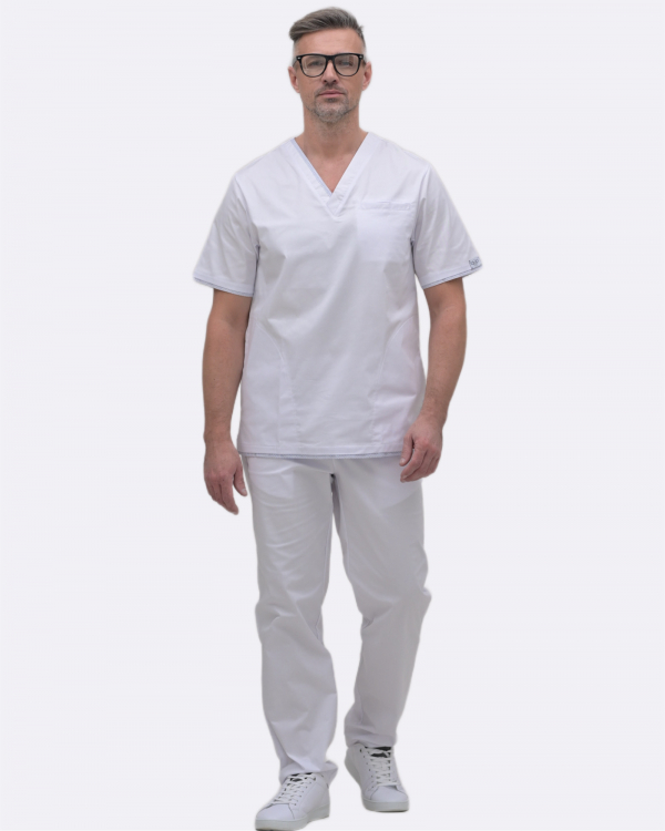 Медичний костюм 50398 Білий - фото