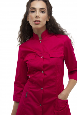 Медицинский халат 103 Малина Медицинский халат 103 Малина - фото