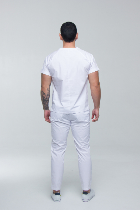 Медичний костюм 50180 Білий - фото 3