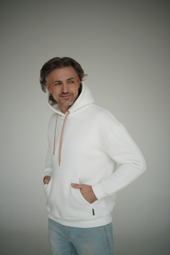 Худі 2400 Принт "Тримай світліх людей, якщо темно" - фото 3