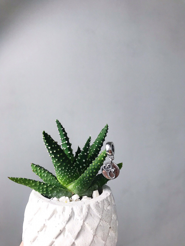 Шарм стетоскоп (Пандора), срібло - фото 2