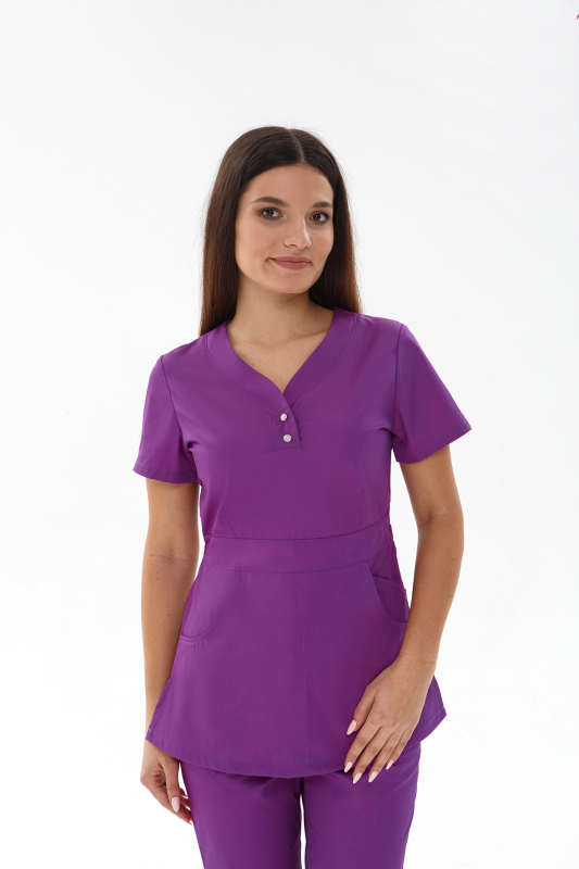 Медичний топ 11 Фіолетовий Медичний топ 11 Фіолетовий - фото 4