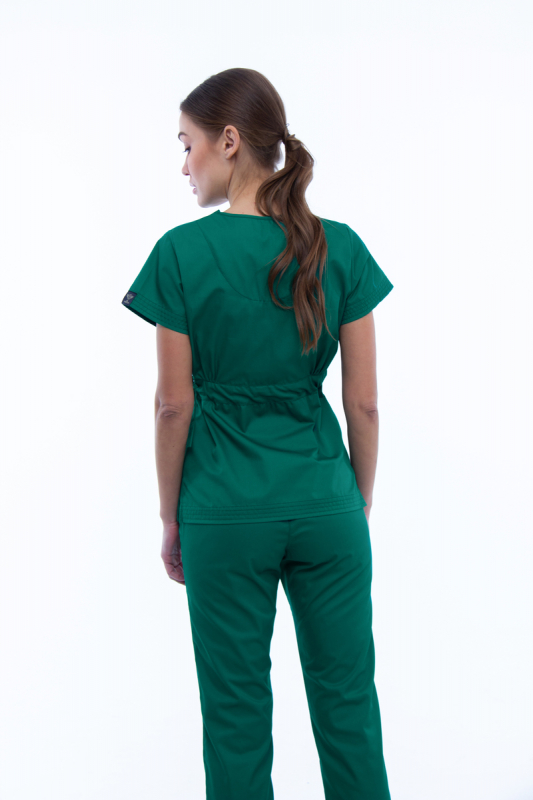 Медичний топ 19 Зелений - фото 4