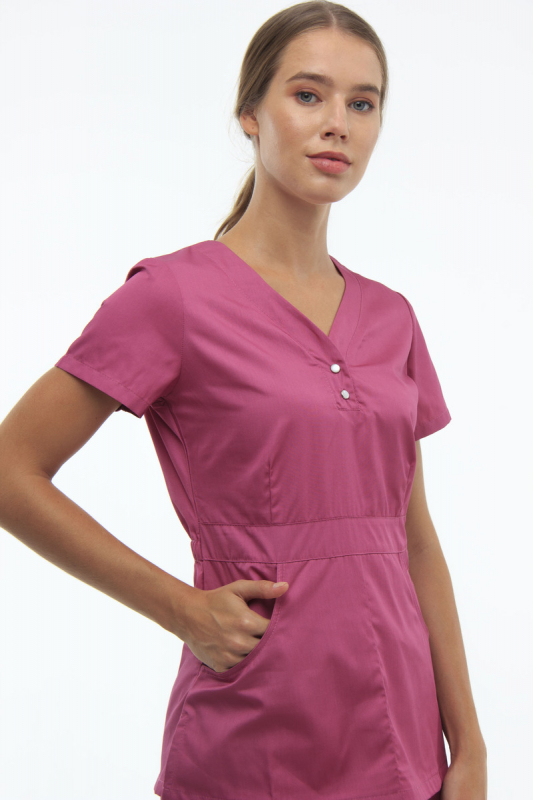 Медицинский топ 11 Слива - фото 3