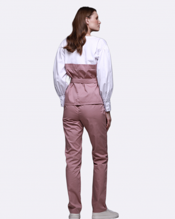 Медичний костюм 4087 Попільна троянда - фото 2