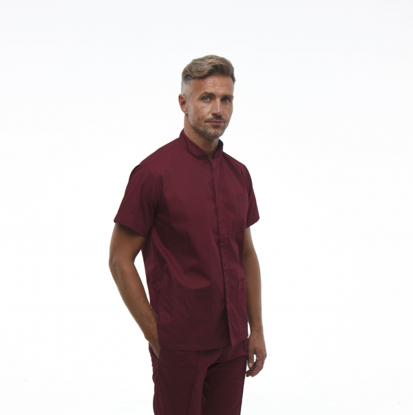 Медицинский топ 201 Бордо Медицинский топ 201 Бордо - фото 2