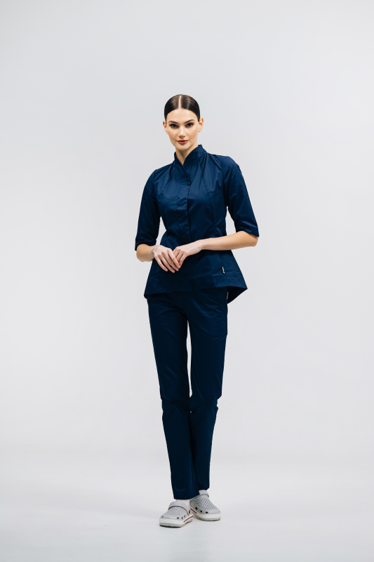 Медичний костюм 13587 Наві Медичний костюм 13587 Наві - фото 3