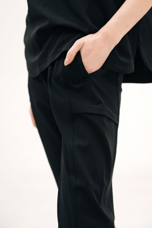 Костюм медичний 60761 Чорний - фото 5