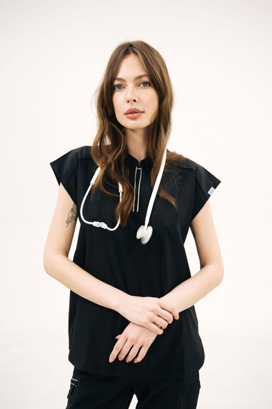 Костюм медичний 60761 Чорний - фото 4