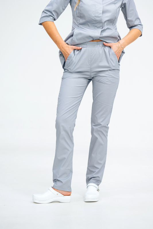 Медицинский костюм 13587 Серый Медицинский костюм 13587 Серый - фото 5