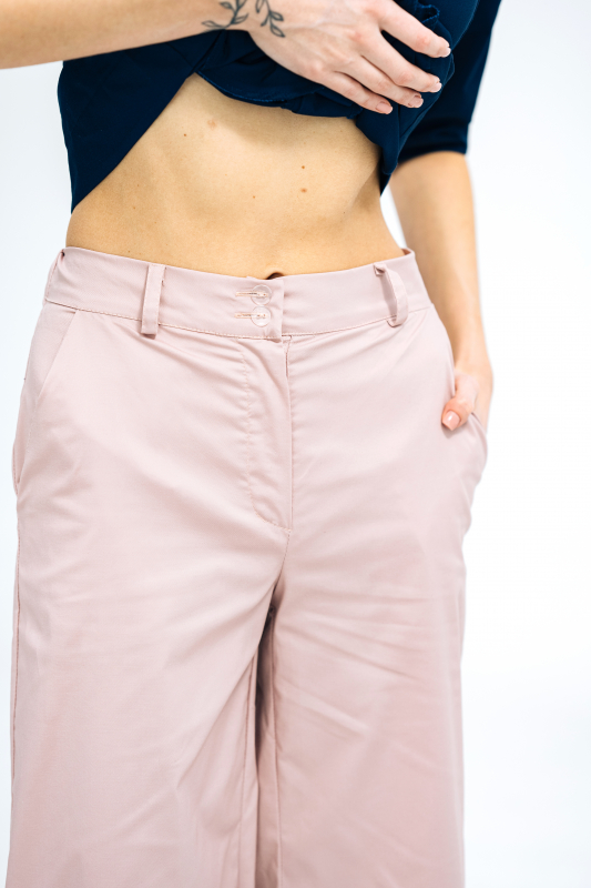 Медичні брюки 97  Пудра - фото 4