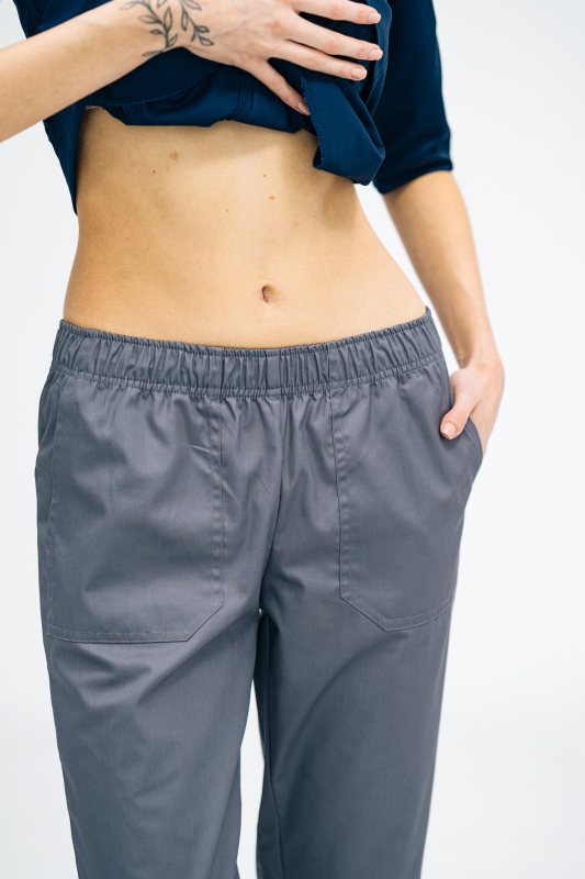 Штани медичні 89 Мокрий асфальт (Світлий) - фото 3