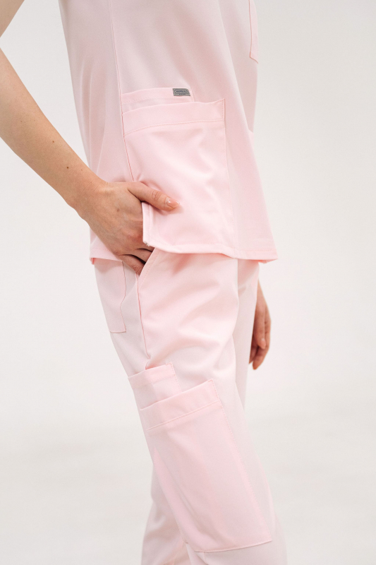 Костюм медичний 60963 Рожевий - фото 6