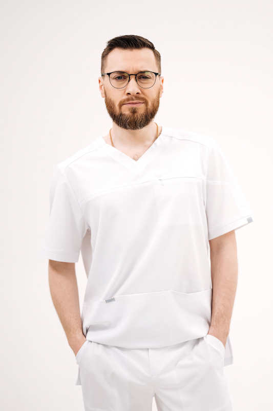 Костюм медичний 60170 Білий - фото 4