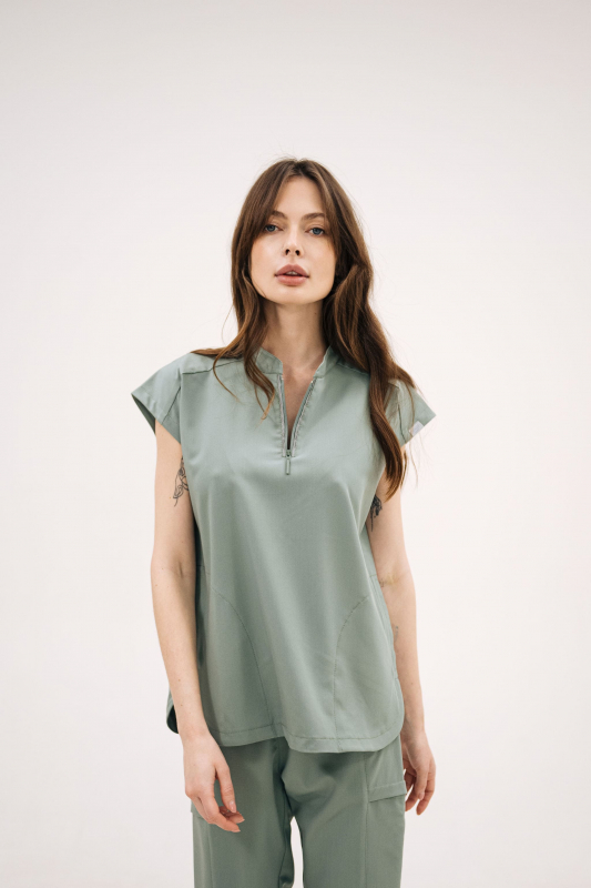 Костюм медичний 60761 R Оливка - фото 3