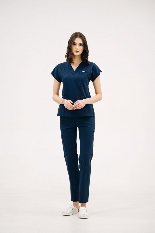 Медичний топ 609 R Наві - фото 4