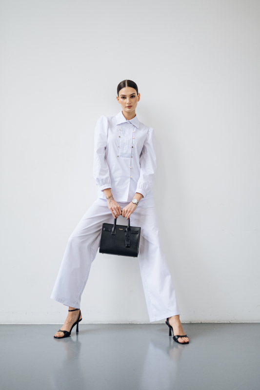 Медицинский блузон 422 Белый Медицинский блузон 422 Белый - фото 3