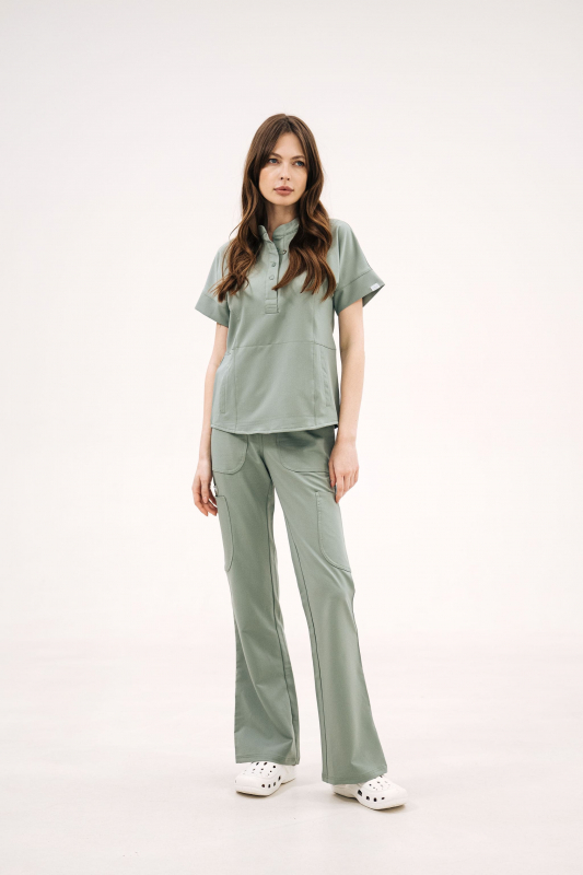 Медичний топ 604 R Оливка Медичний топ 604 R Оливка - фото 4