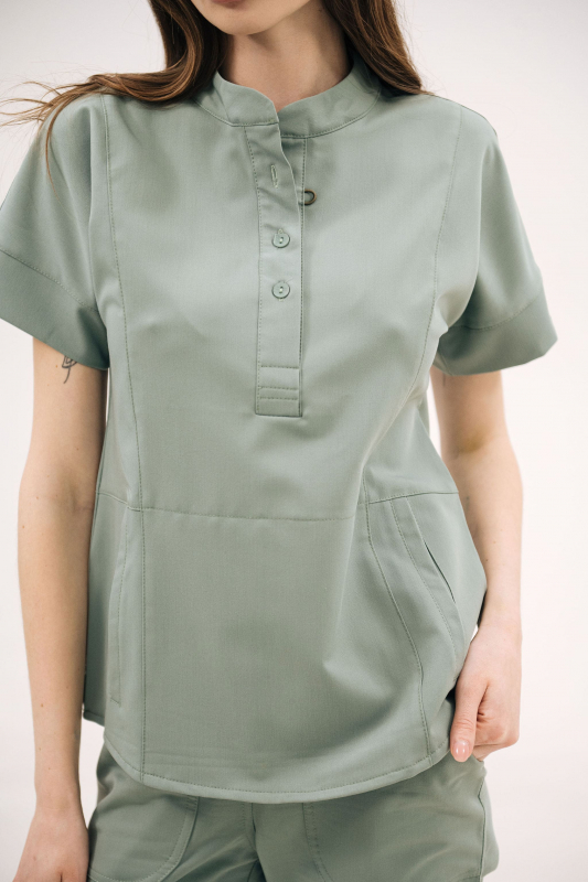 Медичний топ 604 R Оливка Медичний топ 604 R Оливка - фото 2