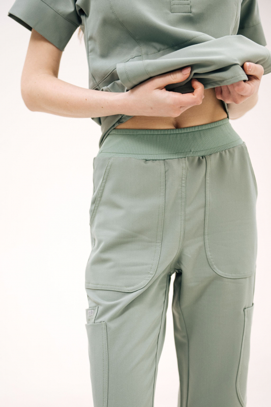 Костюм медичний 60466 R Оливка - фото 5