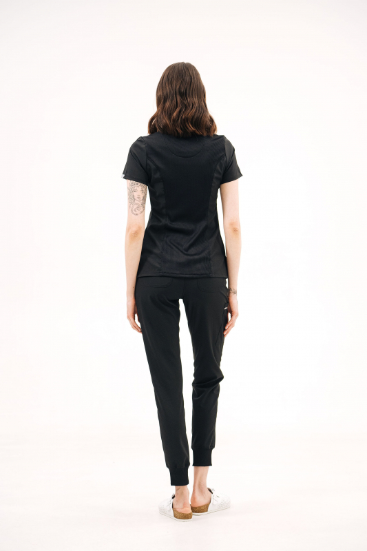 Медичний топ 606 Чорний Медичний топ 606 Чорний - фото 5