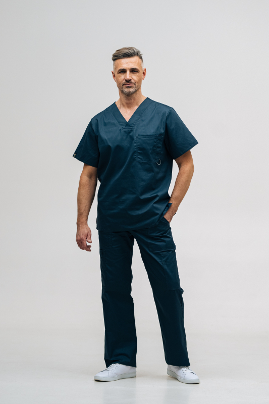 Медичний костюм 0284 Наві - фото 2