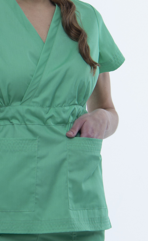 Медичний топ 19 Салатовий - фото 3