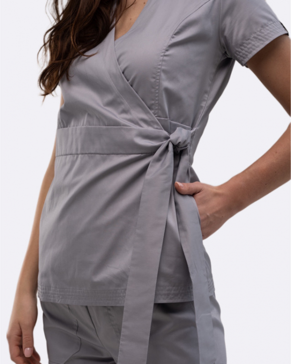 Медицинский костюм 2889 Серый Медицинский костюм 2889 Серый - фото 3