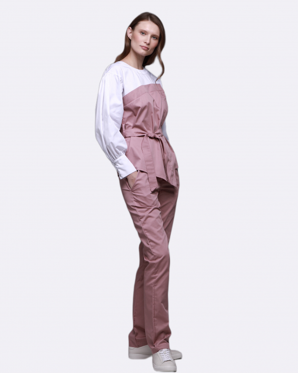 Медичний костюм 4087 Попільна троянда - фото 3