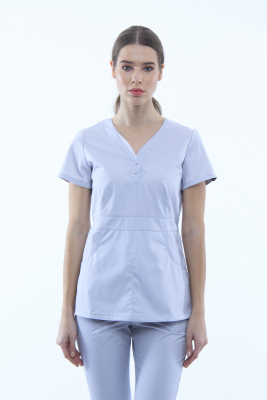 Медичний костюм 1181 Сірий Медичний костюм 1181 Сірий - фото