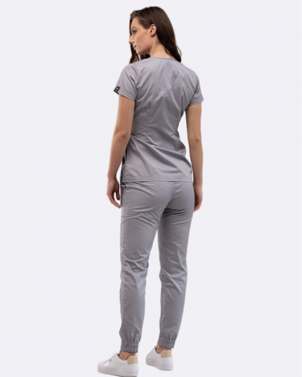 Медицинский костюм 2889 Серый Медицинский костюм 2889 Серый - фото 2