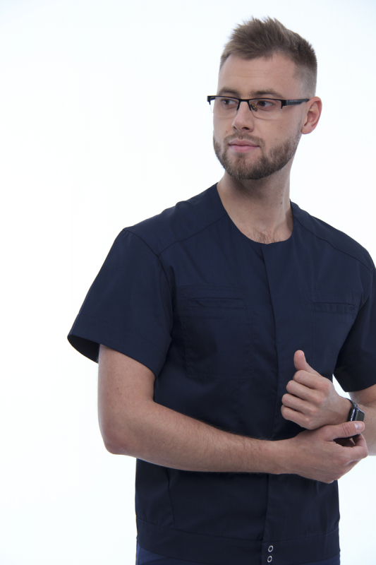 Медицинский костюм 20586 Нави Медицинский костюм 20586 Нави - фото 2