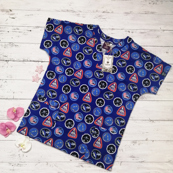 Медичний топ 001 Принт 06 - фото 2