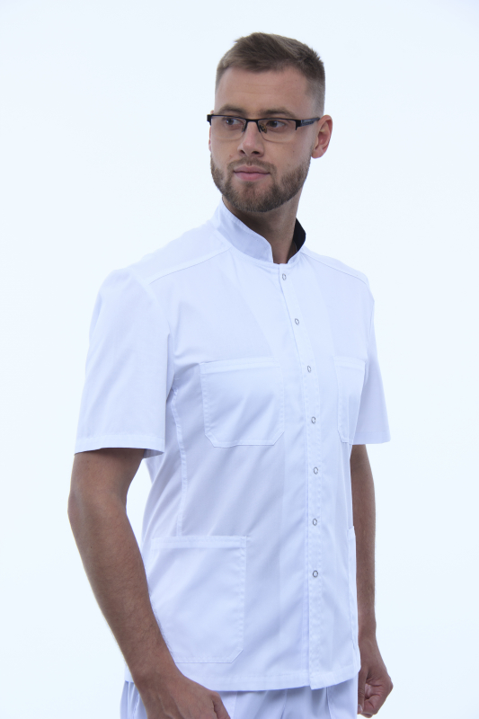 Куртка медична 204 Білий Куртка медична 204 Білий - фото 2