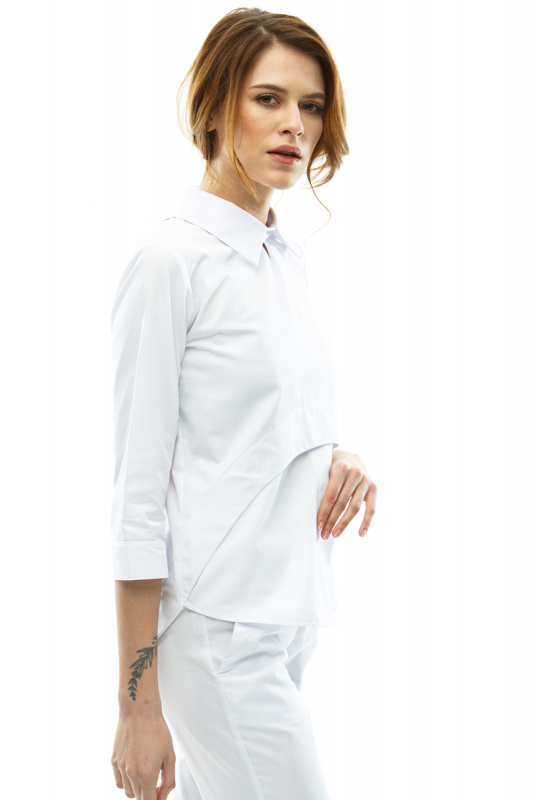 Медичний топ 31 Білий - фото 3