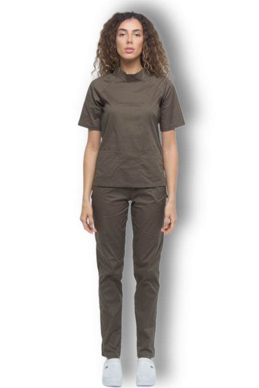 Медичний костюм 40388 Хакі - фото 2