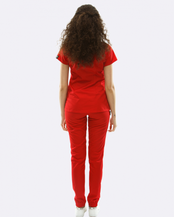 Медицинский костюм 1889 Красный Медицинский костюм 1889 Красный - фото 4