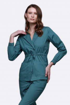 Медичний топ 410 Зелений - фото